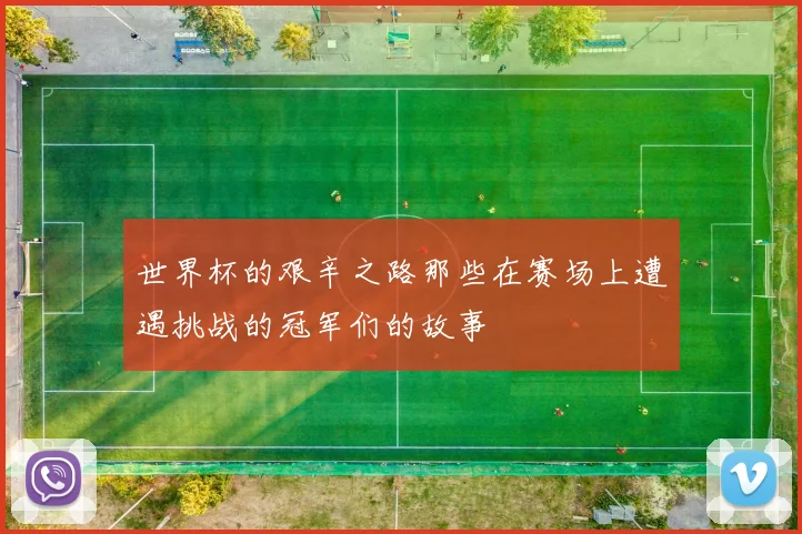 世界杯的艰辛之路那些在赛场上遭遇挑战的冠军们的故事